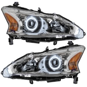 Nissan Altima Headlight Assemblies - ORACLE Lighting - SMD Pre-Assembled - White - `13-`15